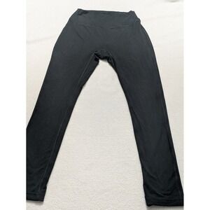Sylvendel Leggings Small Regenerated Hemp Yarn Black Stretch Soft Eco Pockets